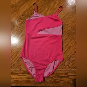 Abercrombrie Kids Girls 13/14 cross wrap one piece swimsuit